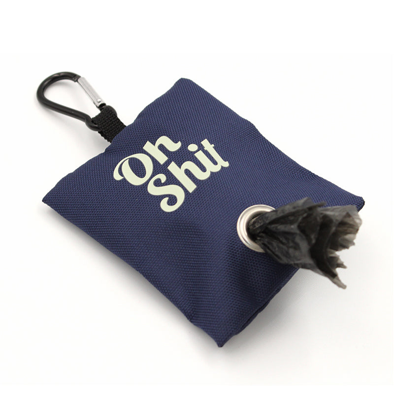 Pet Supplies Canvas Waste Bags Poop Bag Dispenser Portable Pet Poop Bag Holder Outdoor Puppy Kitten Litter Pickup Organizer