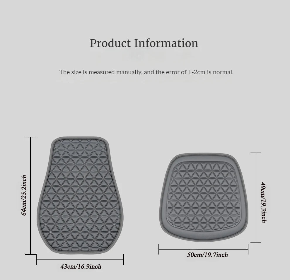3D Suspended Car Seat Cushion, Seat Cover With Embossed Pattern Four Seasons General Fit for Most Cars