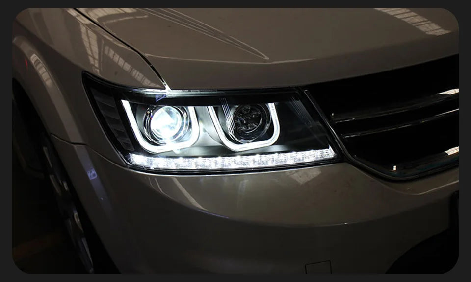 Car Lights for Dodge Journey LED Headlight 2008-2019 JCUV Head Lamp Drl Projector Lens Automotive Accessorie