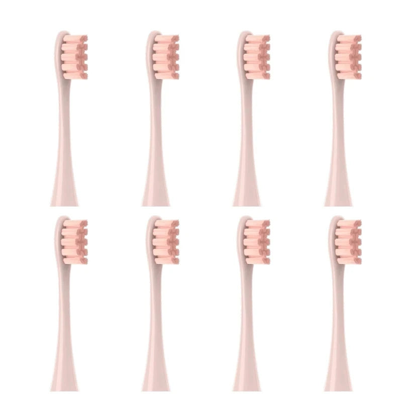 8 PCS Replacement Brush Heads for Oclean X/ X PRO/ Z1/ F1/ One/ Air 2 /SE/Flow DuPont Soft Suitable Vacuum Bristle Nozzles