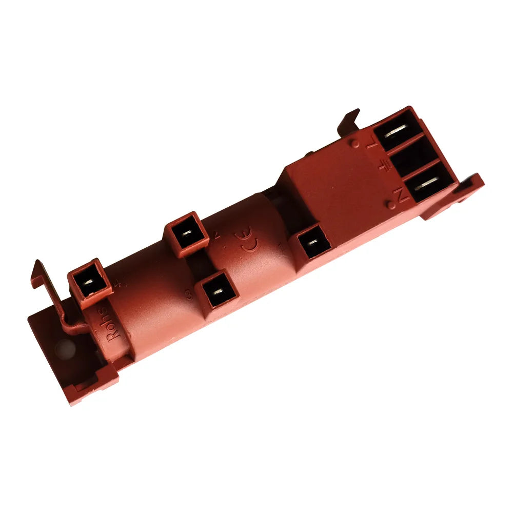 4 Terminals Pulse Igniter BBQ European High Voltage Ignitor Electric Ignition Part for Gas Stove Water Heater Oven Cooktop