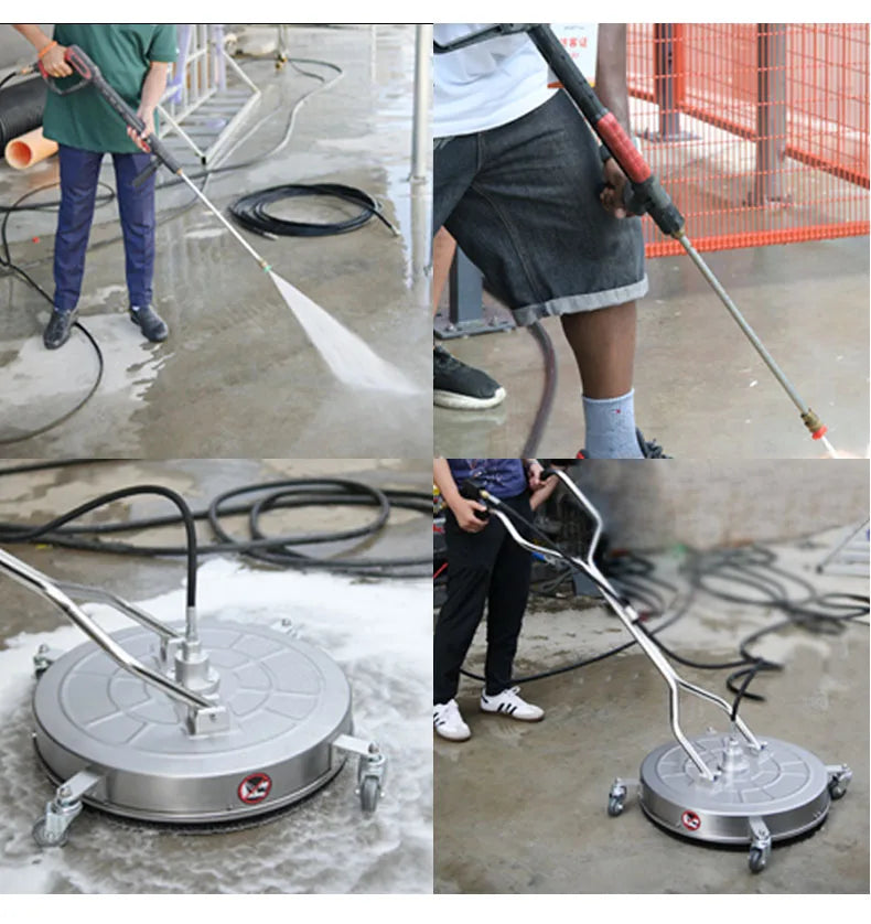 3600psi 4gpm hot wate Pressure washer 100 ℃ Use a 20 inch floor cleaning machine to clean the floor and roof oil stains