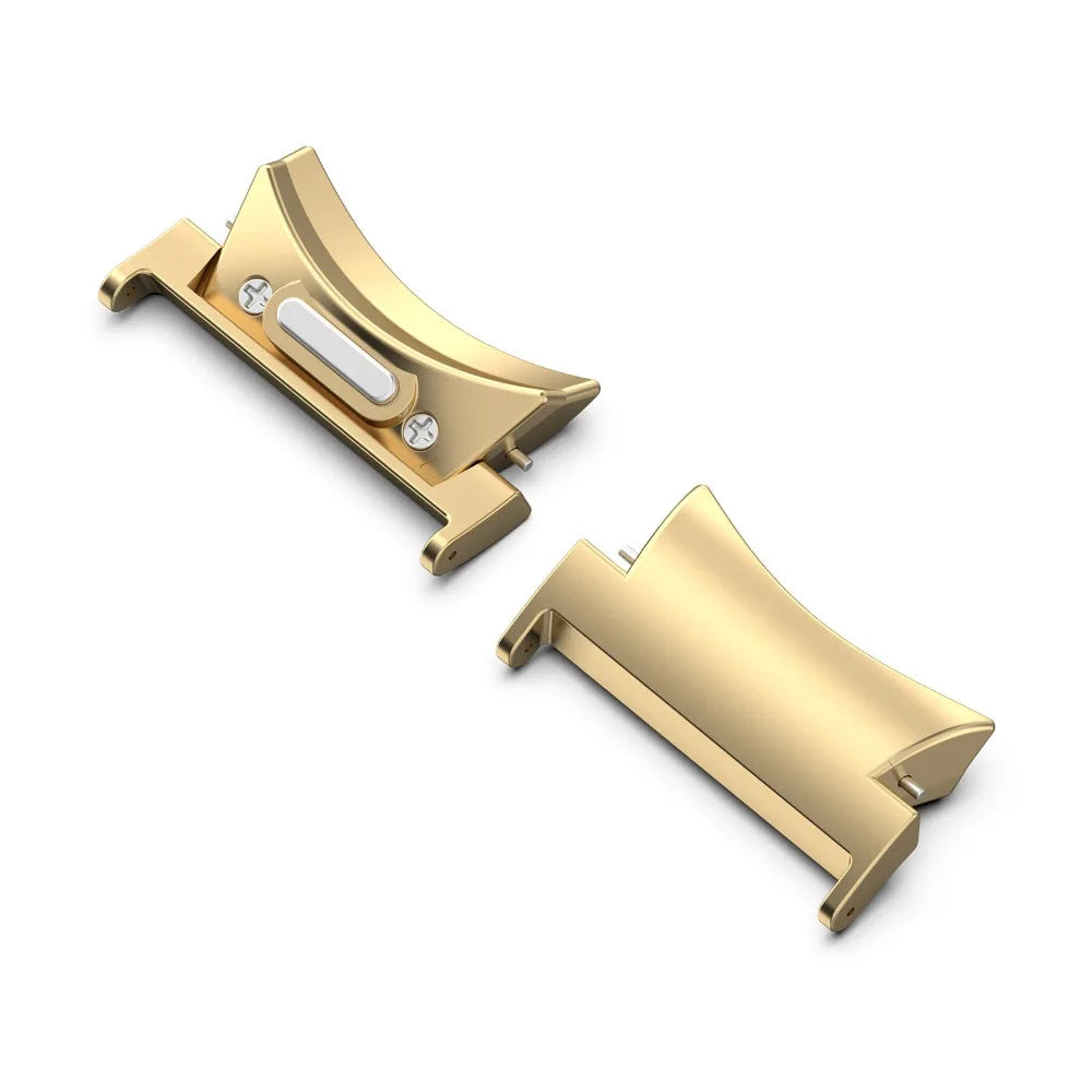 2PCS Quick fit Adapter for Samsung Galaxy watch 7 6 44 40mm 6 classic 47mm 43mm accessories Stainless Steel Connector 4/5 band