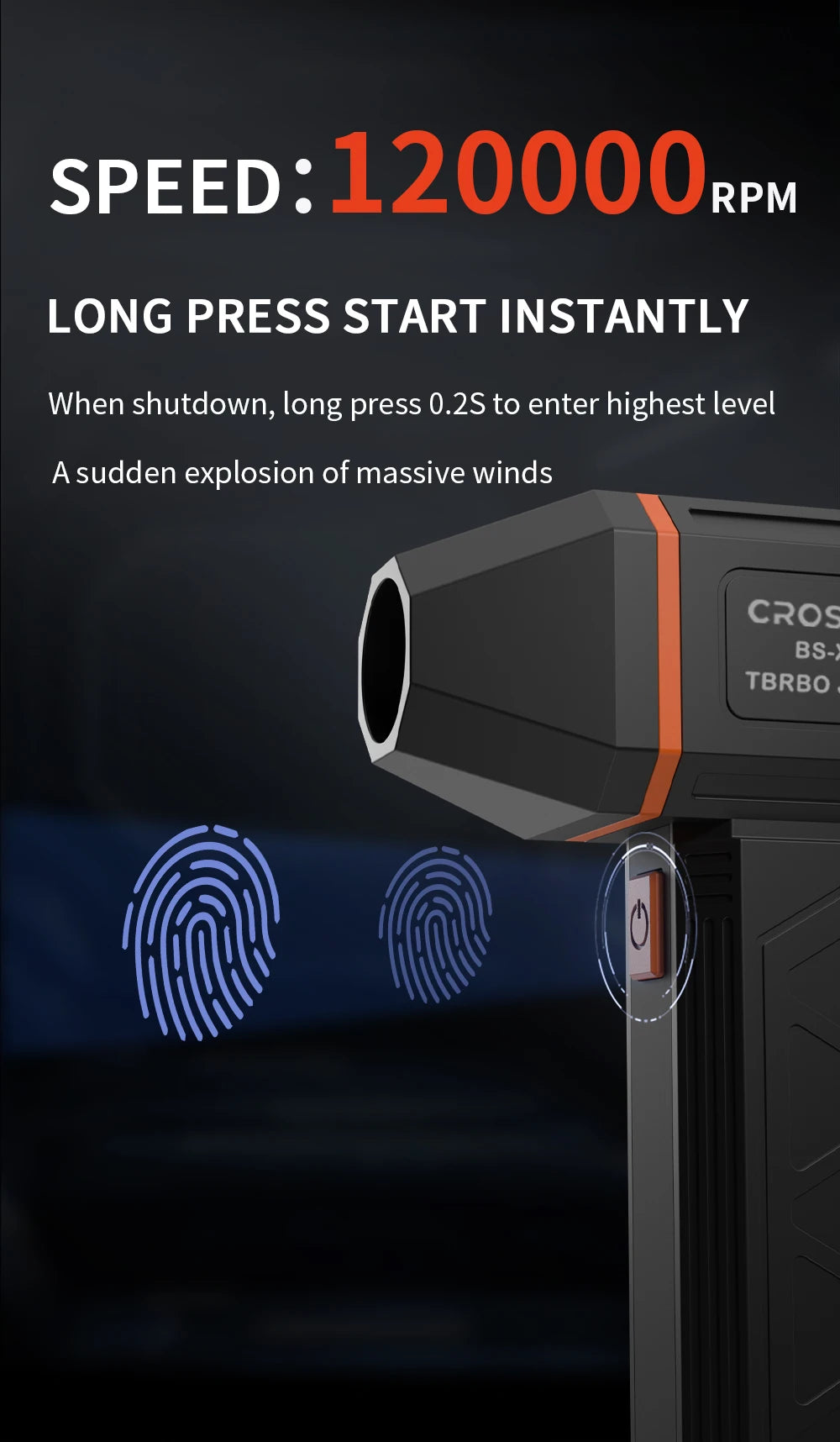 CROSSGUN New X31 Jetfan Strong Mini Turbofan Ventilateur Portable Handheld With Dust Elimination hurricane storm x31 Air Blower