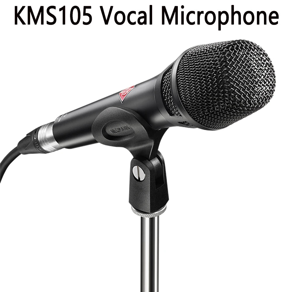 KMS105 Microphone kms 105 Supercardioid Vocal Mic Condenser Microfonos audio broadcast singing Recording Studio