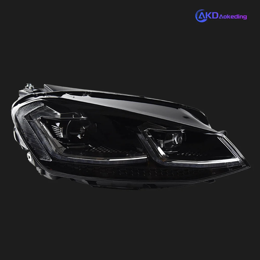 Auto Parts For VW Golf 7 MK7 GTI Headlights 2013-2017 Upgrade golf 7.5 styling LED DRL Dual Projector Car Accesorios Modified