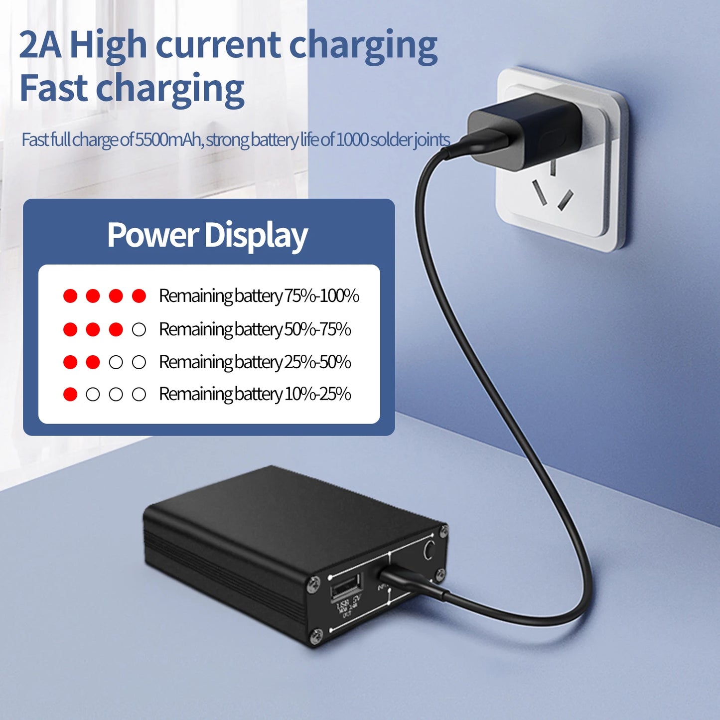 DIY Spot Welder Handheld Portable Mini Spot Welding Machine With Spot Welding Pen Nickel Strip 18650 Battery Spot Welder