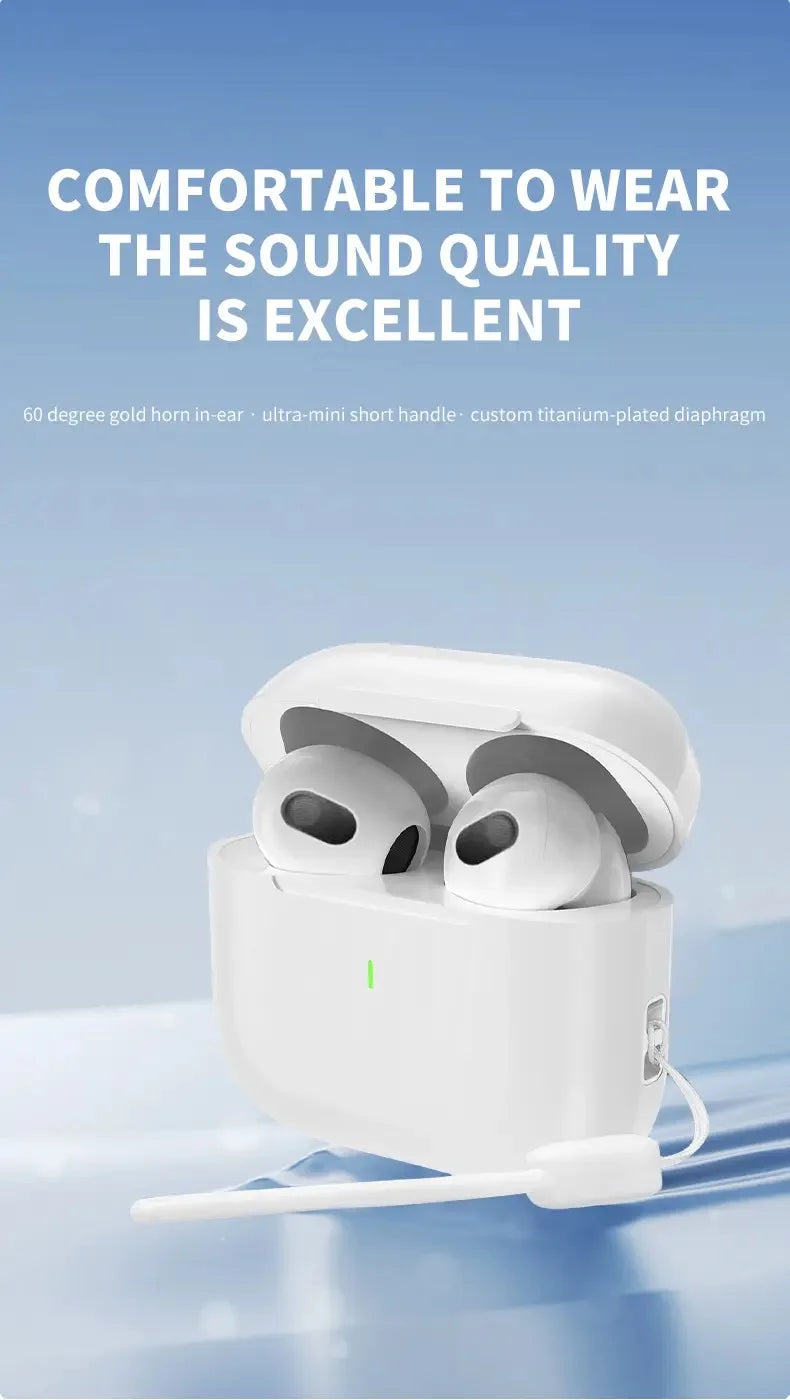 Original AIR ANC Noise Reduction Bluetooth Earphones Microphone wireless earbuds TWS Long battery life Pod Spatial Audio PRO