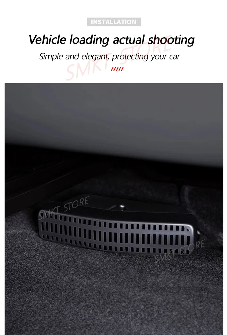 For Chery Jetour Traveller T2 Air Vents Cover Under Seat Outlet Protector Anti-blocking Sand 2023 2024 Interior Car Accessories