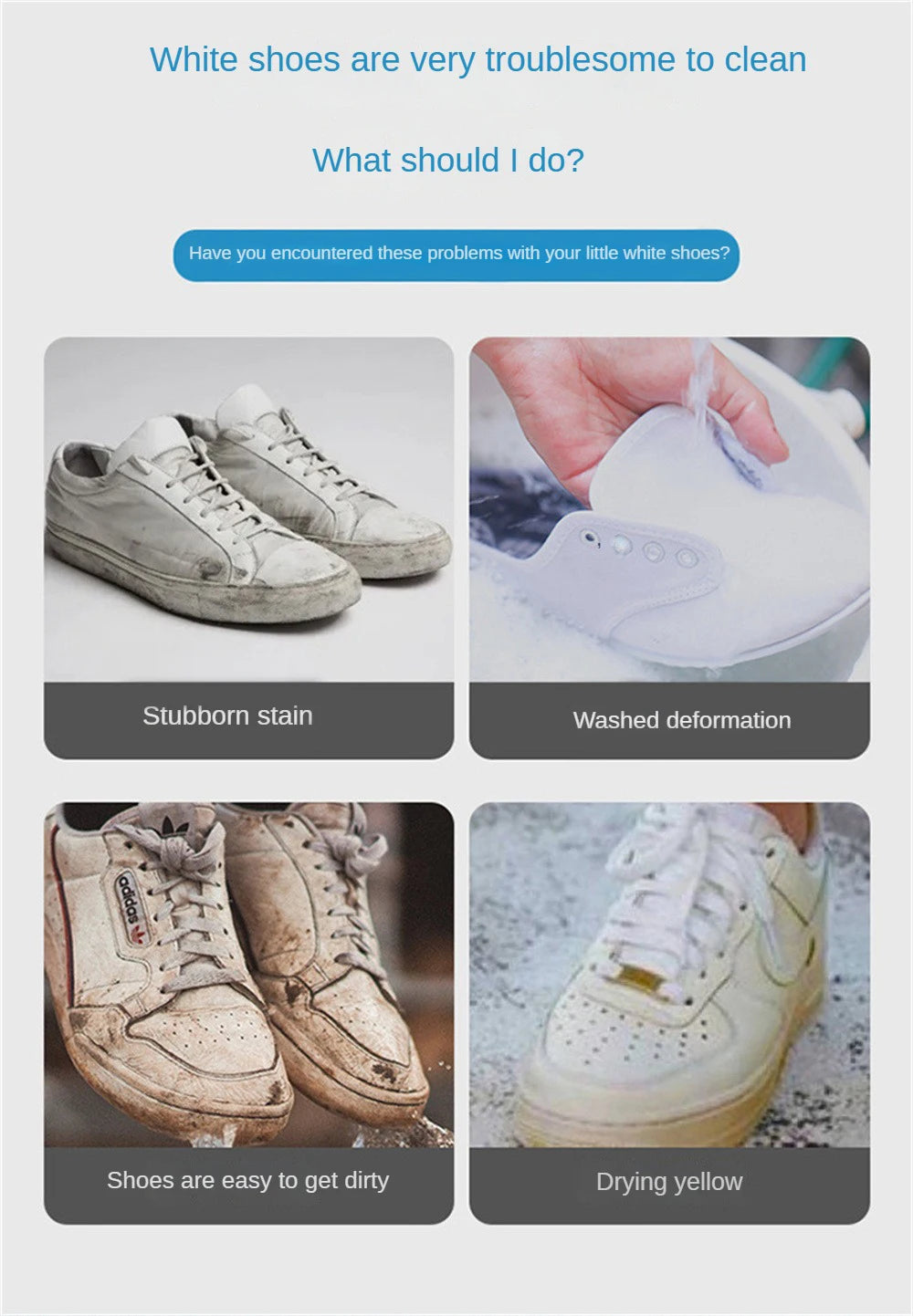 Multifunctional Clean Paste To Remove Stubborn Stains Household Wipe Small White Shoes Wash Free Cleaner Strong Decontamination