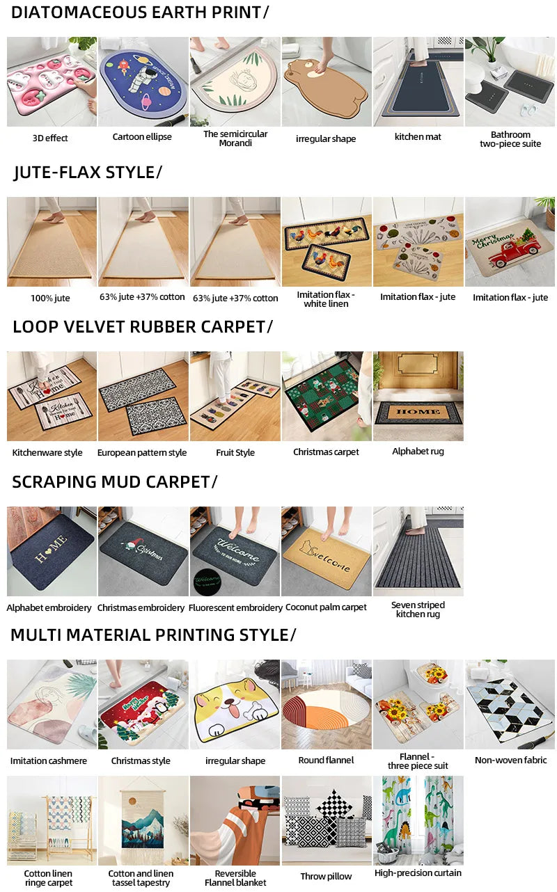 1Pc Bubu and Dudu Cute Cartoon Welcome Mat Entrance Doormat Balcony Bathroom Floor Mats Non-slip Rug Bedroom Carpet Home Decor