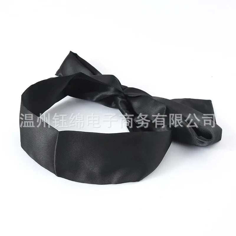 Erotic Eye Mask Self Bondage Restraint Ribbon BDSM Masks Eyes Patch Blindfold Masque Sex Toys For Couples SM Adult game