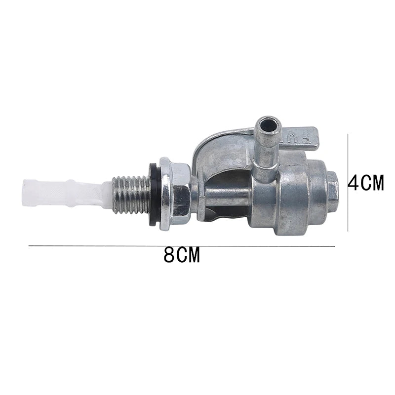 6mm Motorcycle Scooter Fuel Tap Gas Petrol Valve Fuel Tank Switch Motorbike Mini Auto Key Ring On Off Accessories