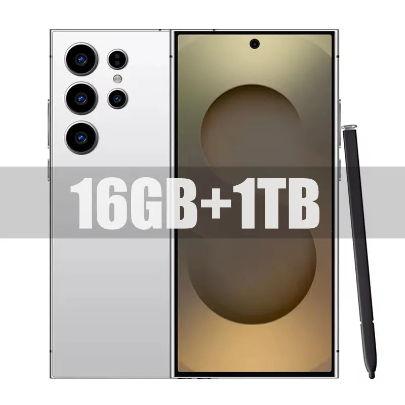 HOT 2025 new S26 Ultra original intelligent 5G dual card dual standby Android 15 system global version 108MP 7800mAh battery