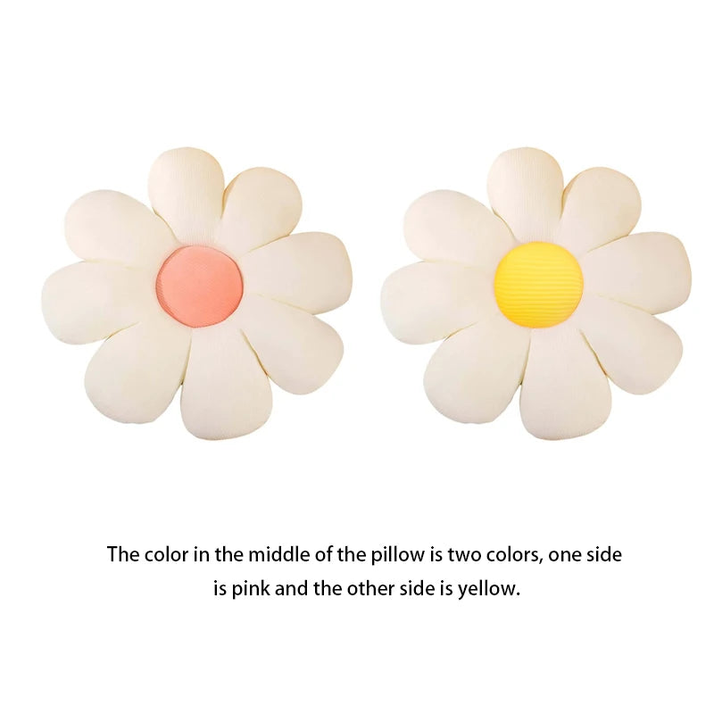 1pc soft and comfortable floral pattern pillow cushion, suitable for bedroom, dormitory, and home decoration