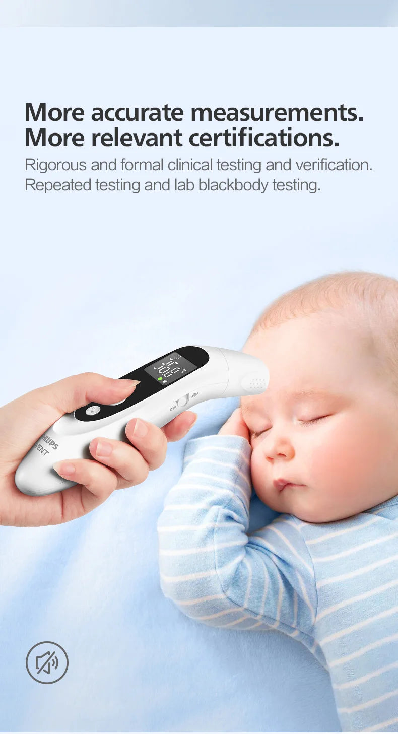 PHILIPS AVENT ear thermometer forehead thermometer two-in-one  Electronic thermometer Infant/Adult Temperature Measurement