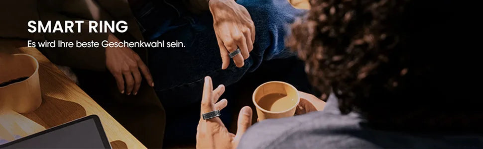 little meatball2025New Smart Ring Men's and Women's Heart Rate Oximetry Monitor IP68, Multi-Sport Mode for Android and i0s