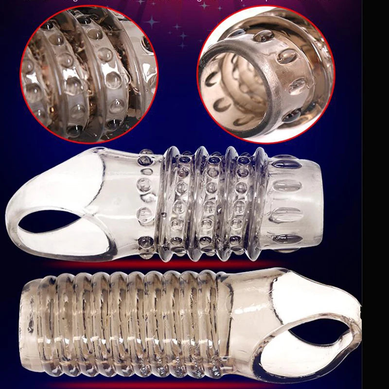 Cock Ring Reusable Silicon Delay Ejaculation Stronger Erection Penis Sex Toys For Couples Pleasure Orgasm Male Linen Nozzle Ring