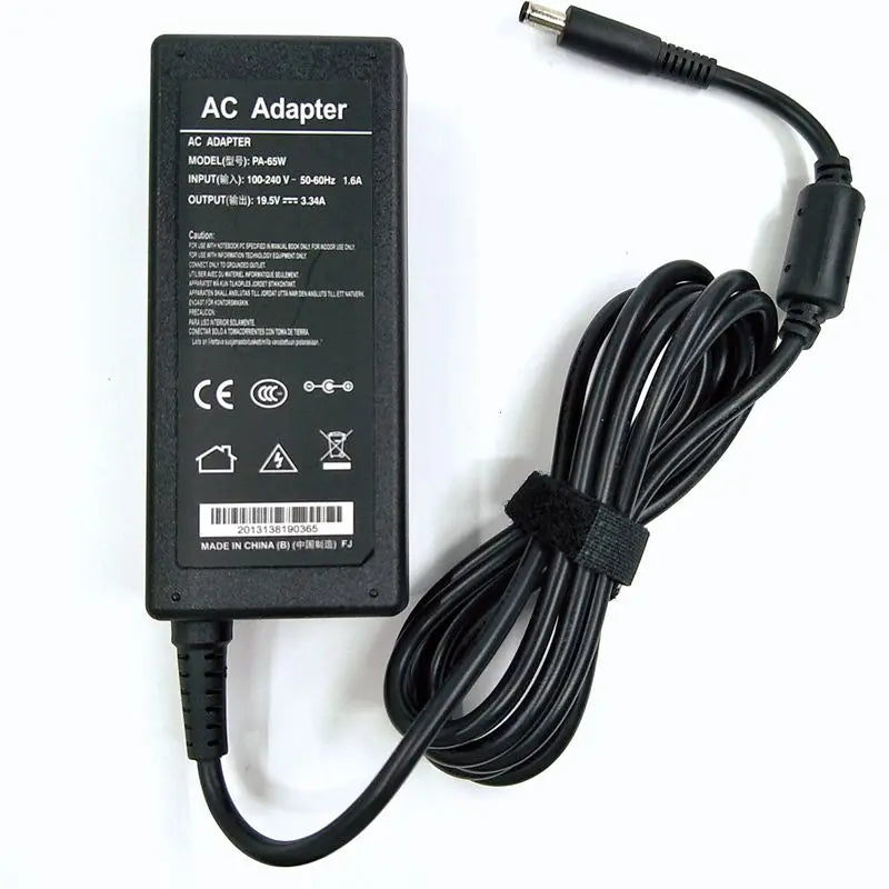 19.5V 3.34A 65W 4.5*3.0mm Laptop Charger Adapter For Dell Inspiron 15 3551 3552 3558 5551 5552 5555 5558 5559 7568 P28E P57G