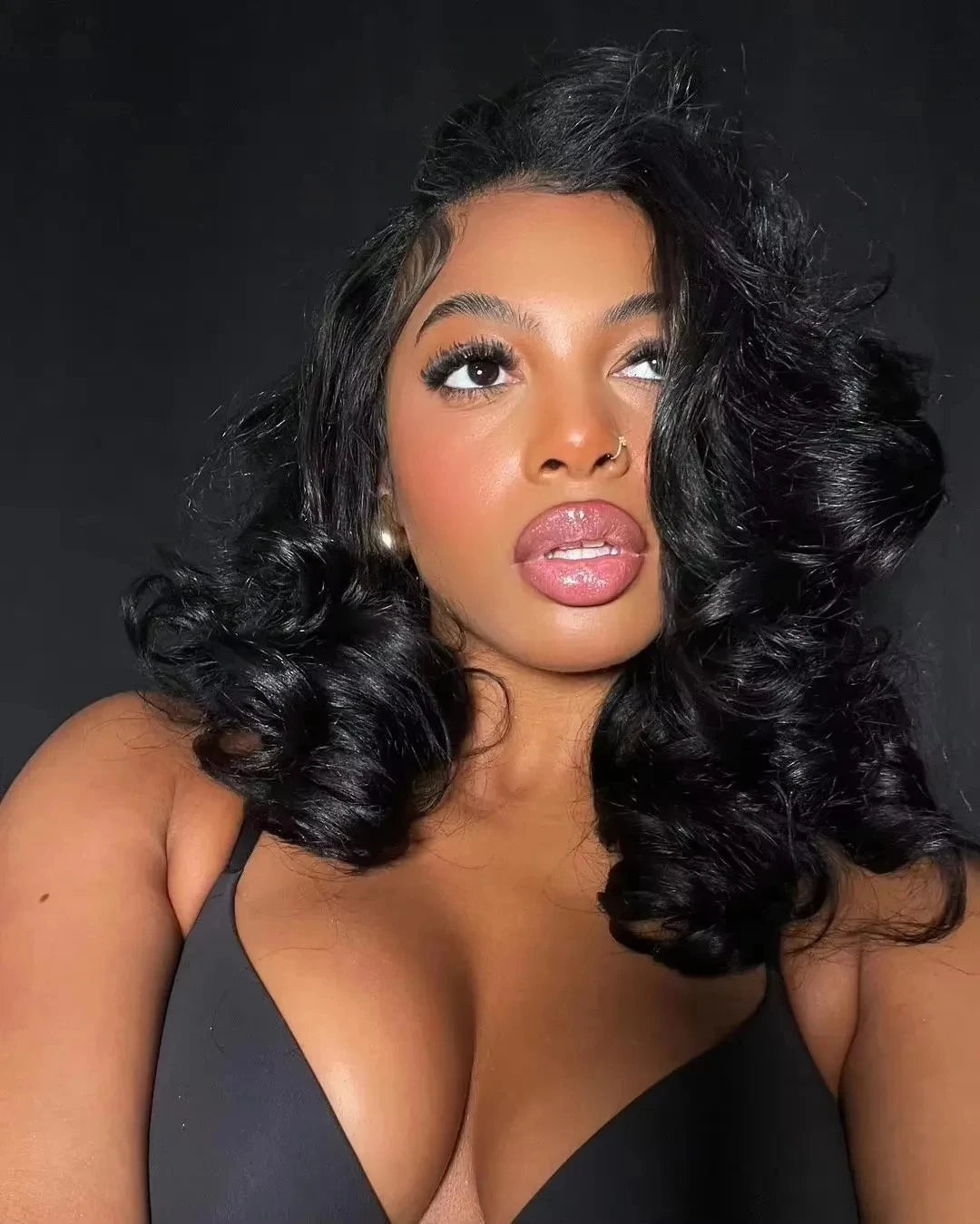 Pre Cut No Glue Glueless Wigs Human Hair Body Wave Lace Frontal Wig Wet and Wavy Water Wave Human Hair Wig on Clearance Sale Glueless Pre plucked Human Wigs Ready to Go Wear And Go Glueless Human Hair Wig For Women