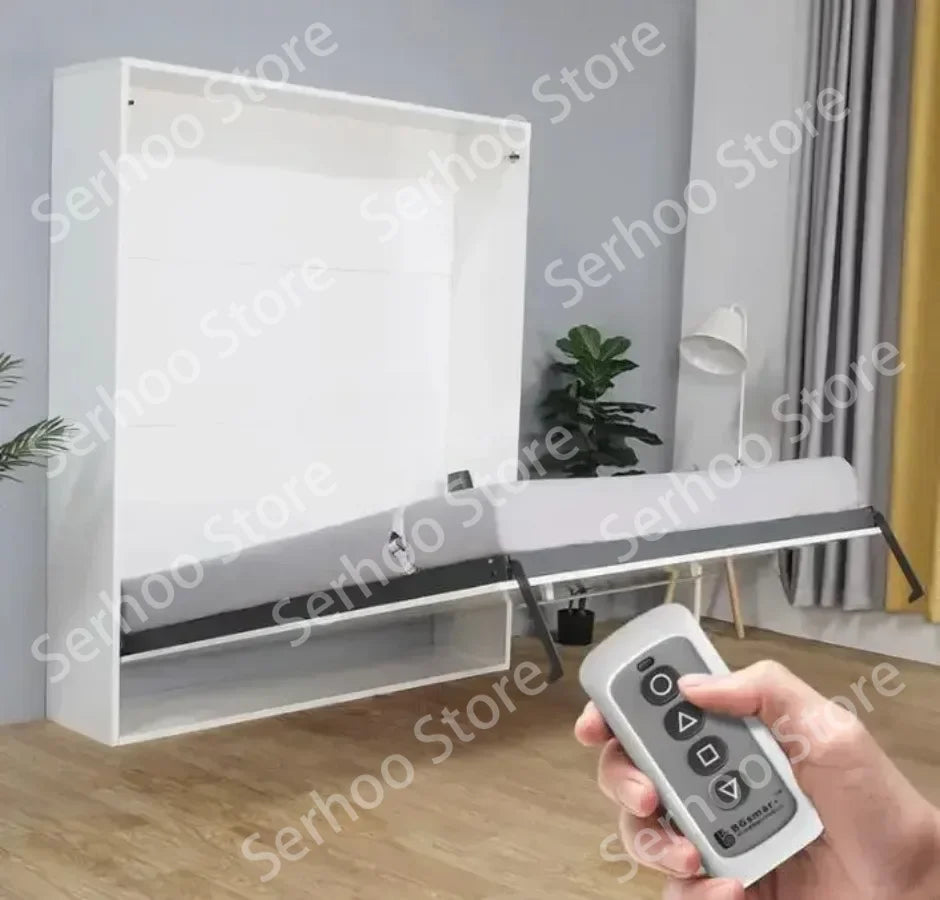 Newest Design Murphy Wall Bed Remote Control Electric Wall Bed without mattress and cabinet