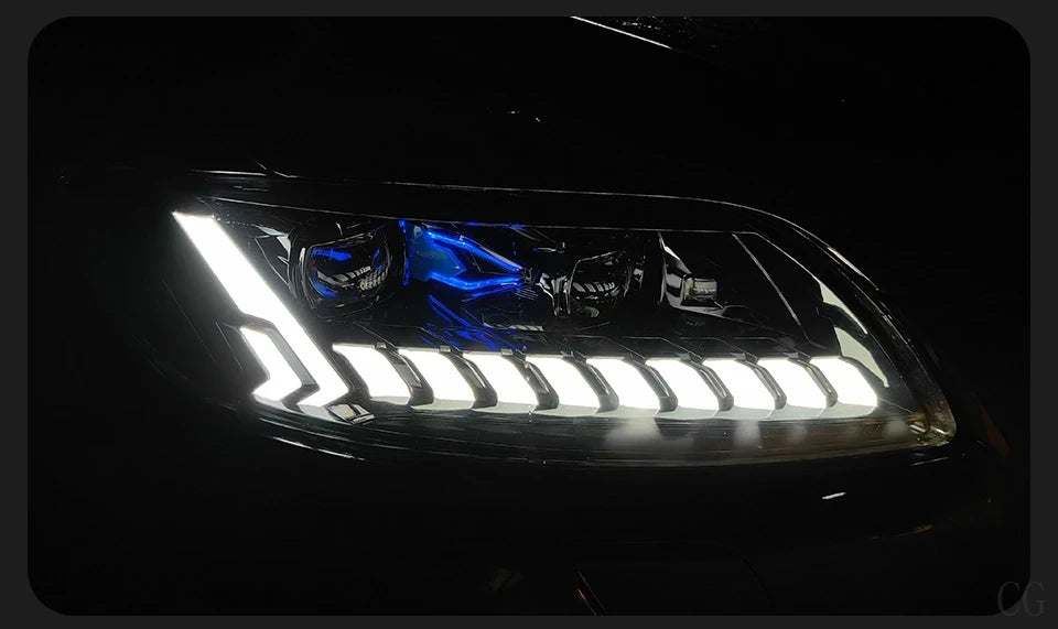 Car Styling Headlights for Audi Q7 LED Headlight 2006-2015 Head Lamp DRL Signal Projector Lens Automotive Accessories