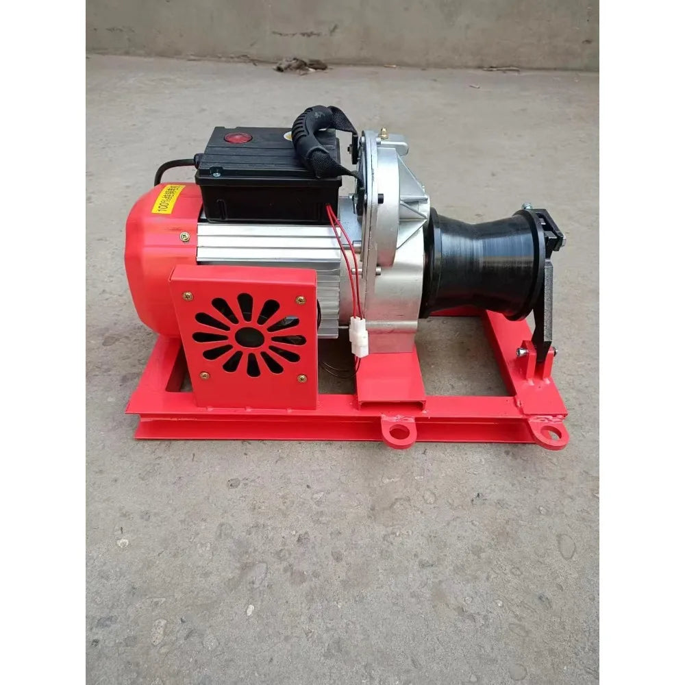 Small electric cable traction machine winch 220V/380V