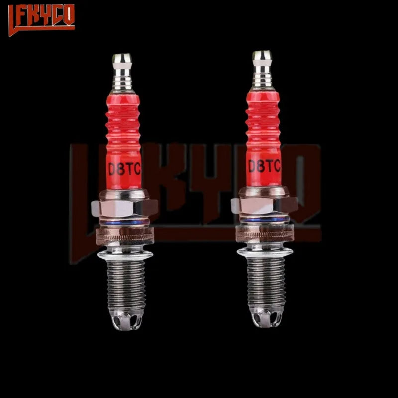 1/2/3/4/5PCS Racing Spark Plug 3 Triple Electrode A7TC D8TC For GY6 CG 50 70 110 125 150CC Motorcycle Atv Scooter Dirt Bike Kart