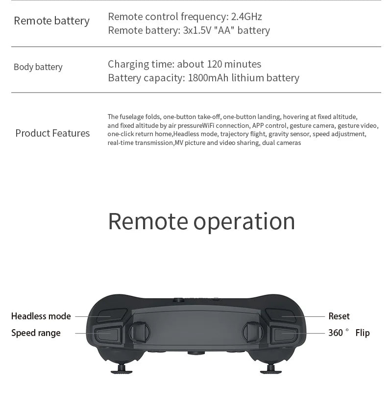 KBDFA 2023 New E88 Pro WIFI FPV Drone Wide Angle HD 4K 1080P Camera Height Hold RC Foldable Quadcopter Dron Helicopter Toys Gift