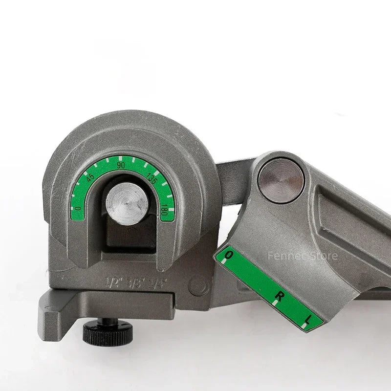 6/8/10mm Tubing Bender 3-in-1 Pipe Bender 180° HVAC Copper Aluminum Tubes Bending Tool for Air Conditioning Refrigeration Repair