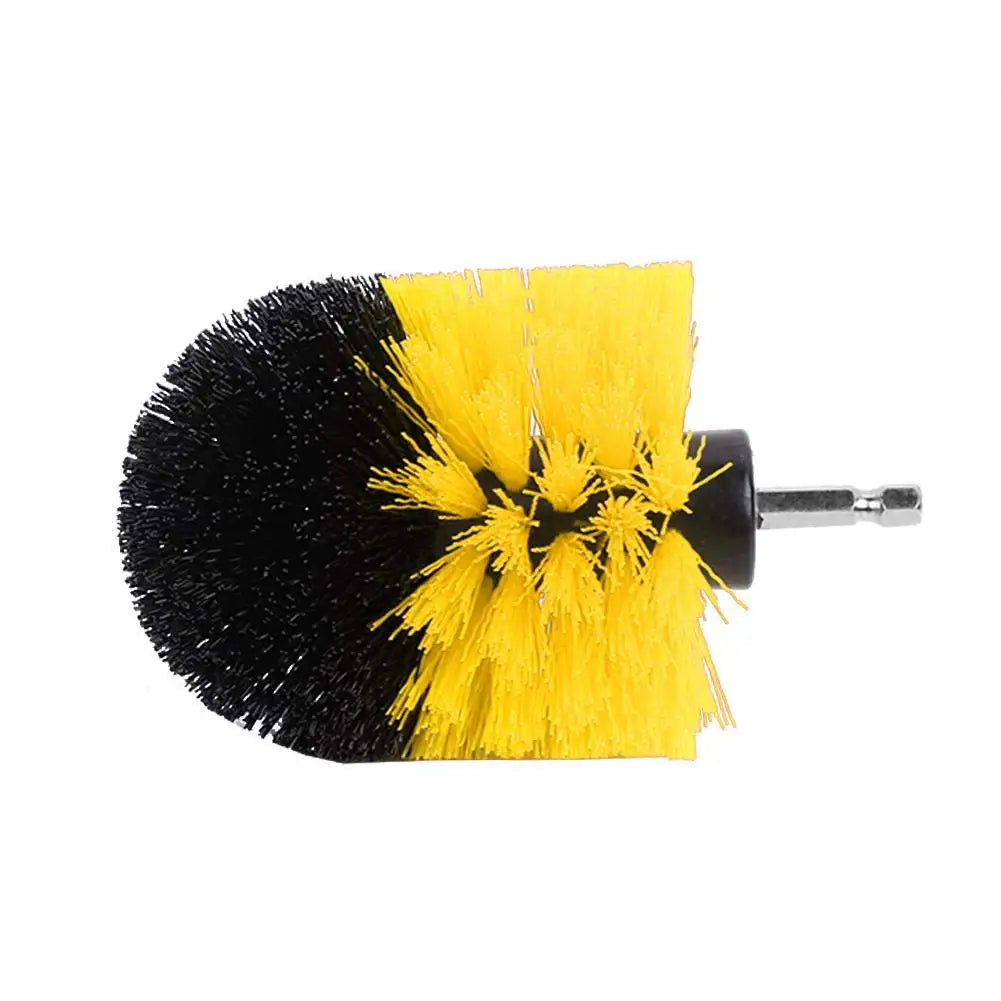 1 PC Electric Scrubber Brush Round Drill Brush Kit Corner Cleaning Brush Kit for Cordless Scrubber Grout Floor Tub Shower Tile