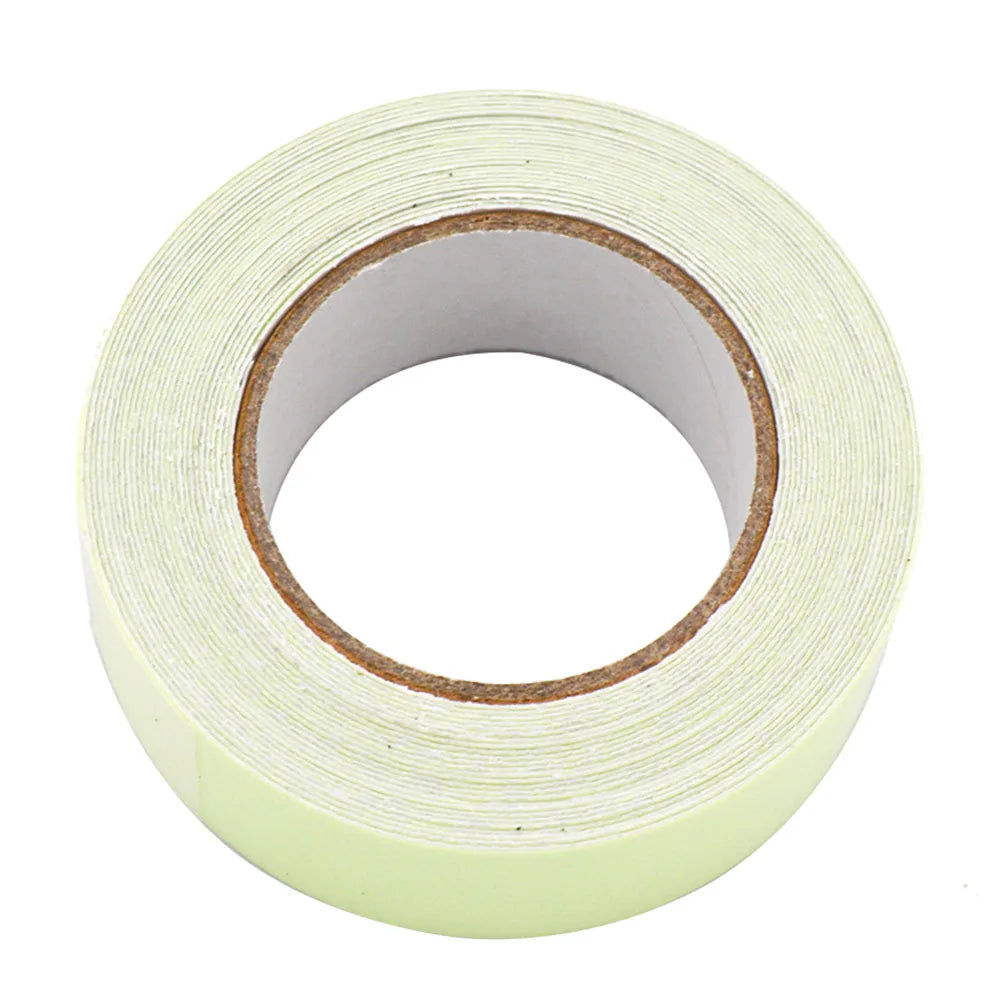 1/2/3pcs Waterproof Luminous Tapes Self Adhesive Warning Tapes Night Vision Glow in Dark Safety Home Garden Decoration