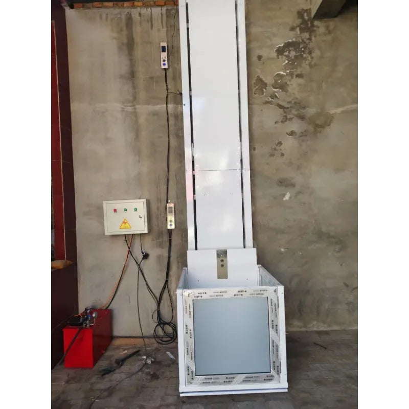 Home Vertical Lift Platform Electric Hydraulic Lift Warehouse Lift Villa Silent Elevator Freight Elevator