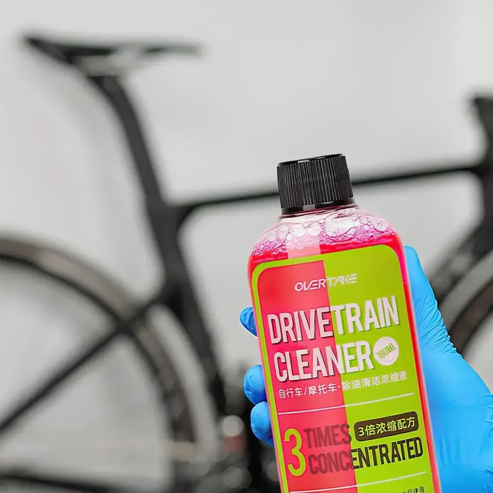 Bicycle Chain Cleaner Bike Degreaser Spray Portable Bike Chain Tool 100ml Bicycle Degreaser for Motorcycle Mountain Bikes Road