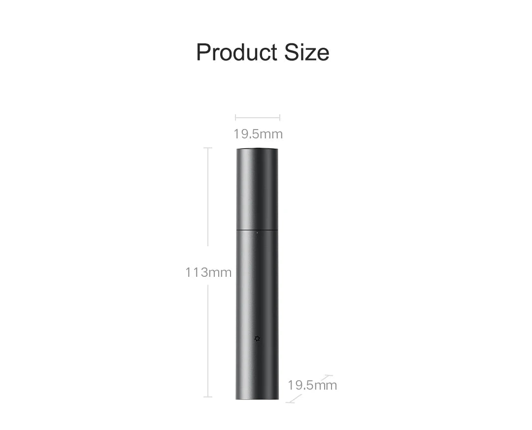 XIAOMI Mijia Electric Nose Hair Trimmer Portable Nose Ears Hair Eyebrow Trimmer for Men Rechargeable Painless Clipper