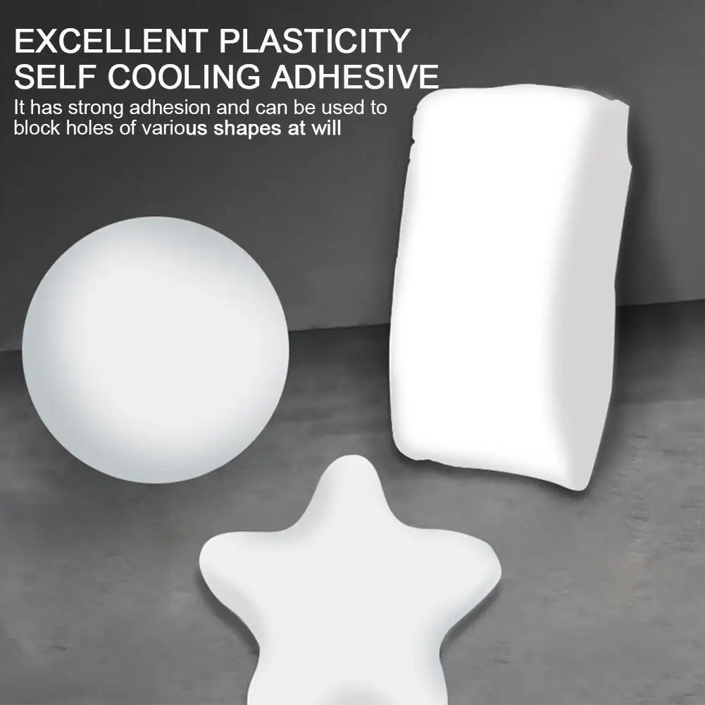 1-20pcs Waterproof Duct Seal Clay Silicone Putty Rubber Repair Air Conditioning Hole Moldable Repair Pipe Mastic Waterproof Glue