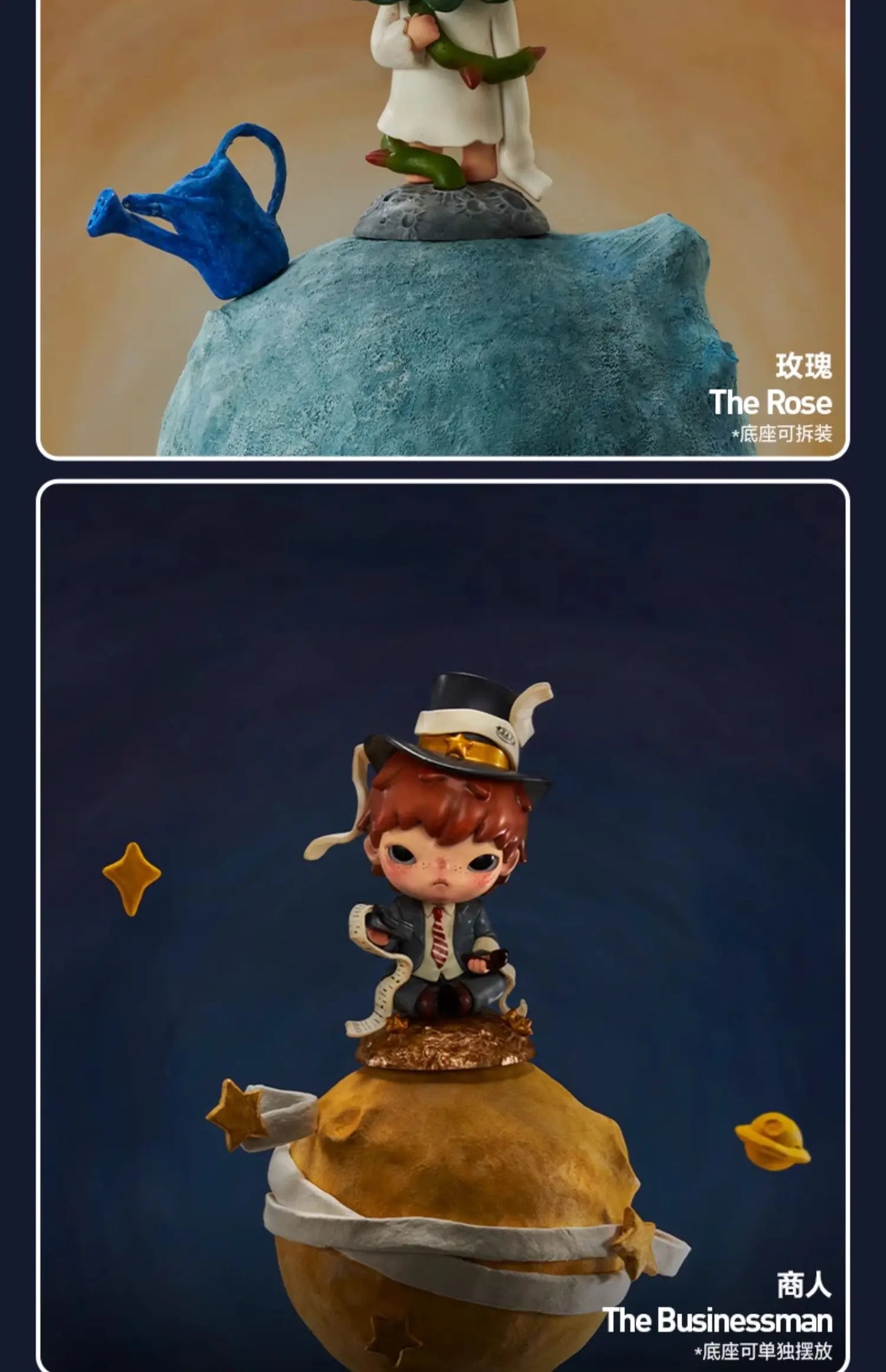 Original Pop Mart Hirono Ono Blind Box Hirono X Le Petit Series Mysterious Box Little Co Branded Decor Figurine Cute Toys Gift