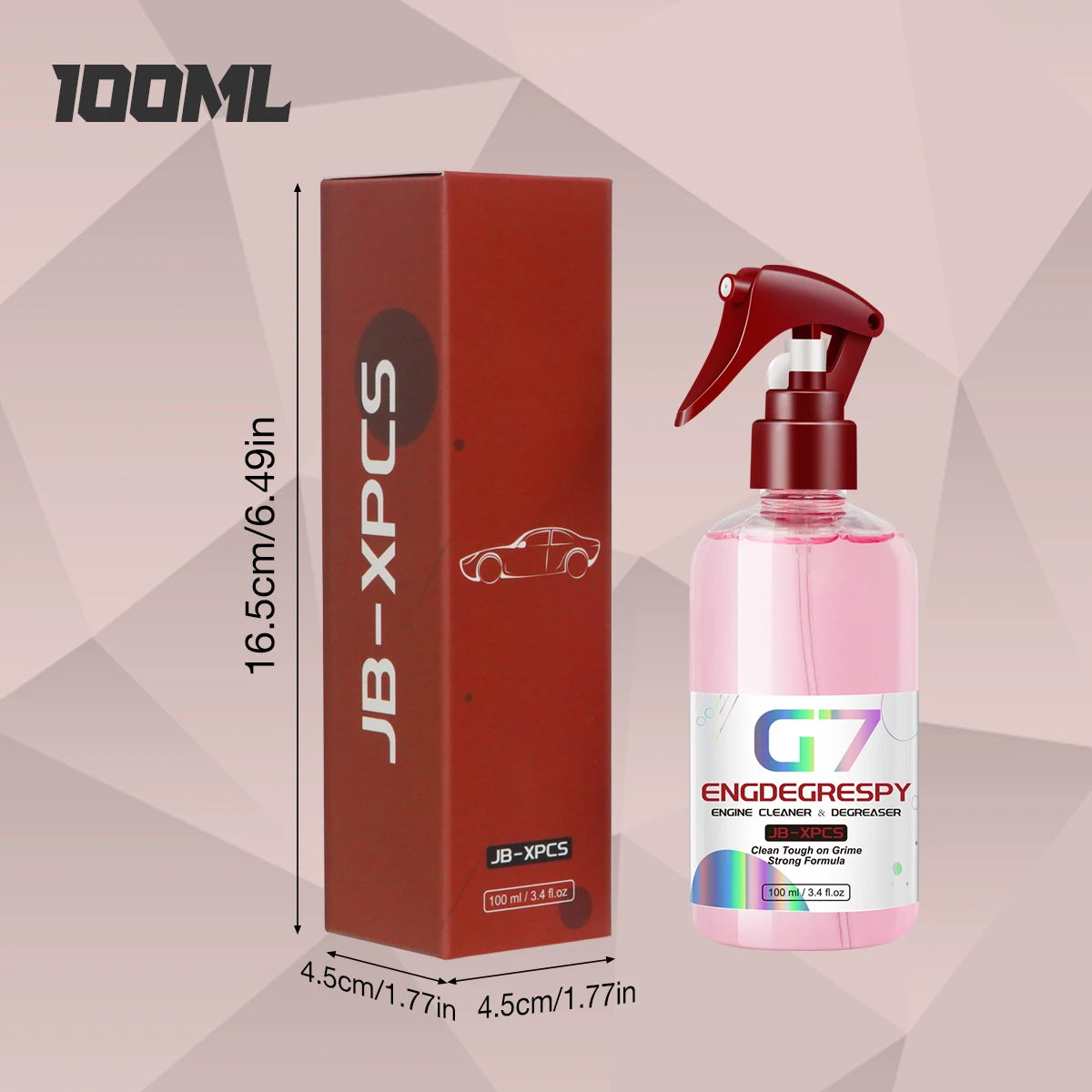 Car Engine Bay Cleaner Powerful Decontamination Cleaning Product For Engine Compartment Car Cleaning Product G7 ENGDEGRESPY