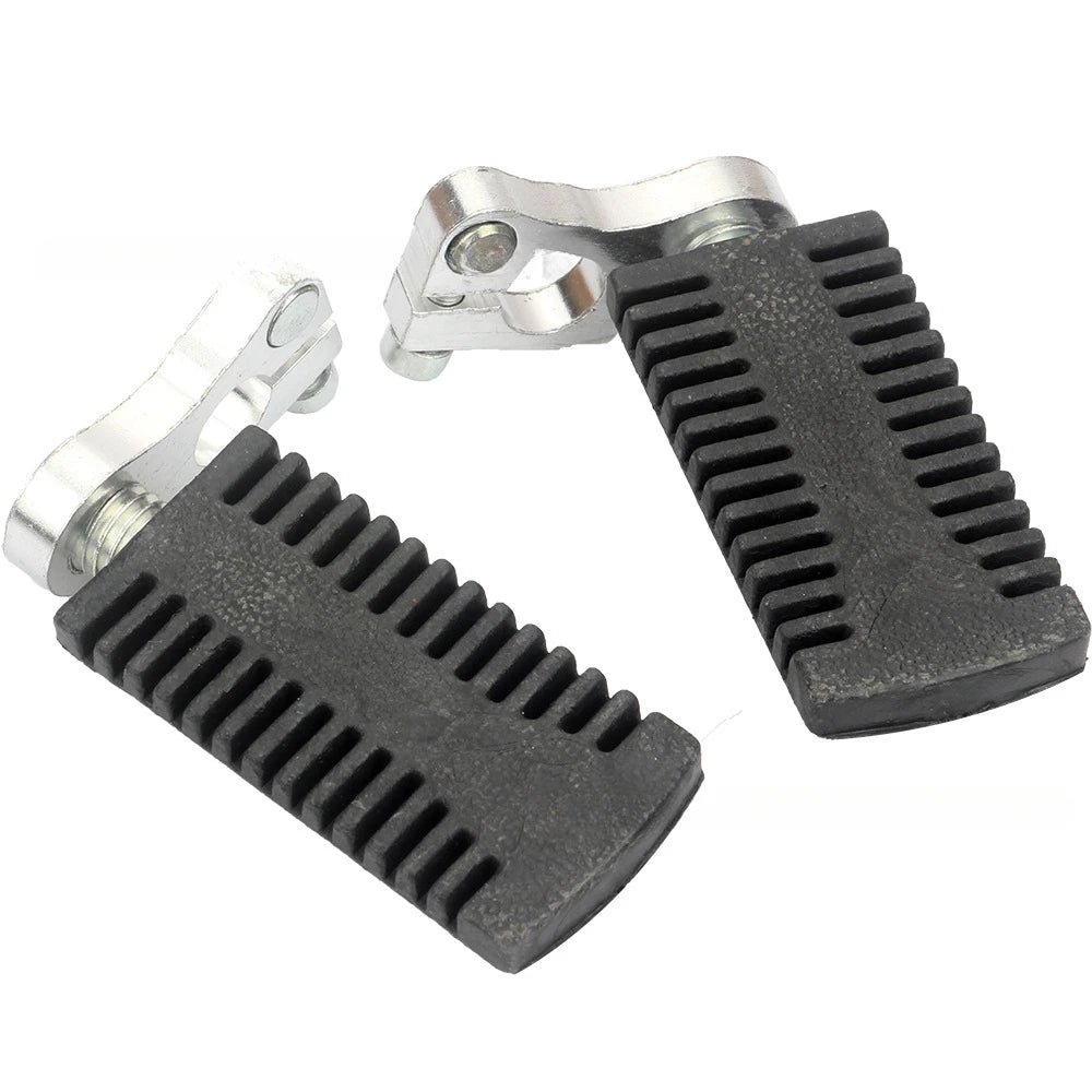 1 pair Foot pedal, foot pedal, front foot pedal Suitable for 47cc 49cc Mini Moto, Pocket bike, Quad ATV, etc.