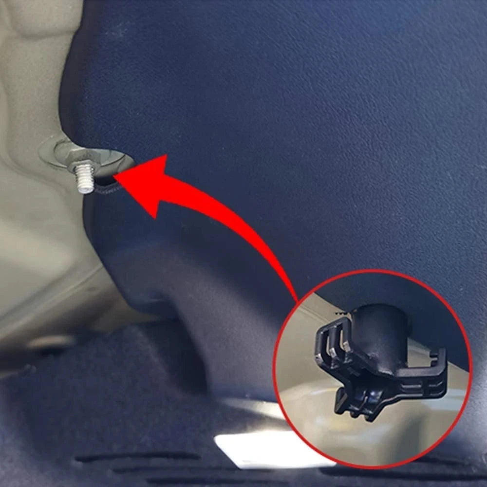 USVOTOV For Tesla Model 3 Highland 2025 2024 Trunk Hook Grocery Bag Holder Car Pendant Luggage Organizer Interior Accessories