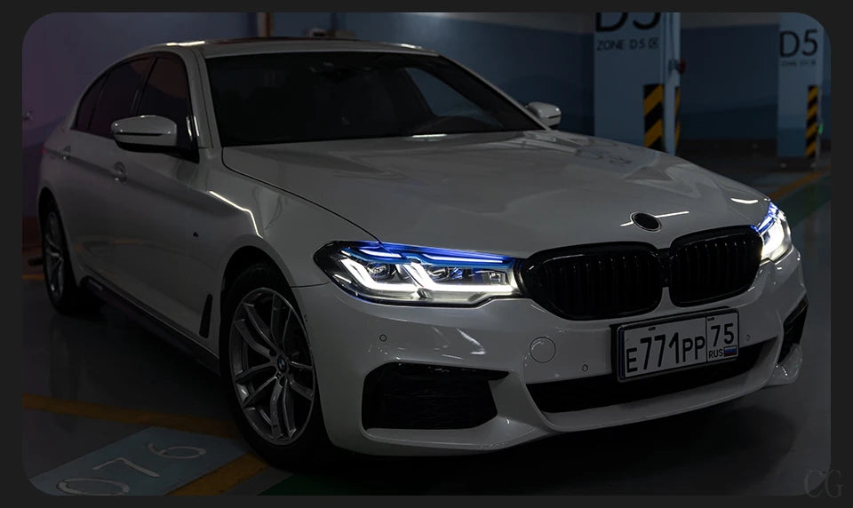 Car Styling Head Lamp for BMW 5 Series G30 Headlights 2017-2021 Headlight LED DRL Signal Projector Lens Automotive Accessories