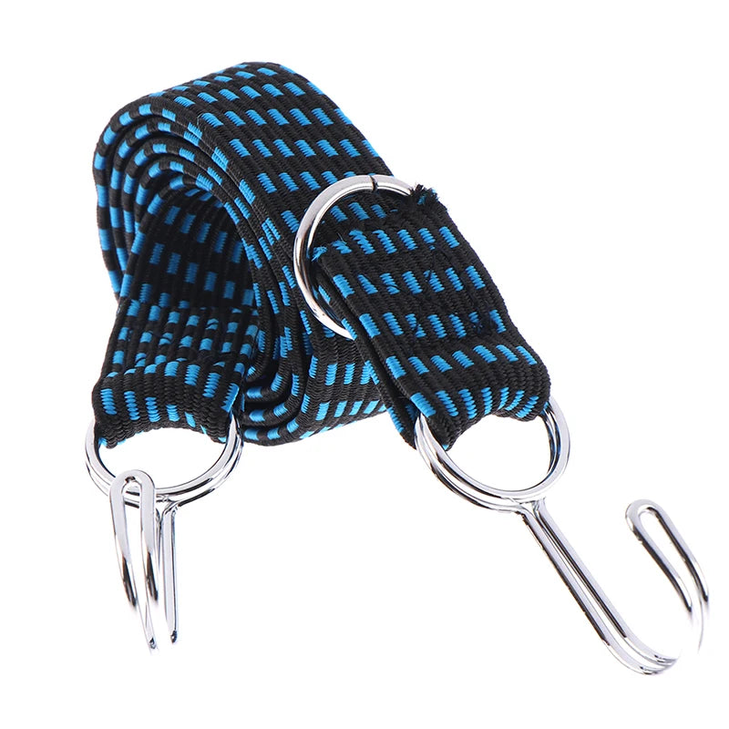 Motorcycle Bicycle Elastics Rubber Luggage Rope Cord Hooks Bikes Rope Tie Luggage Roof Rack Strap Fixed Band Moto Accessories