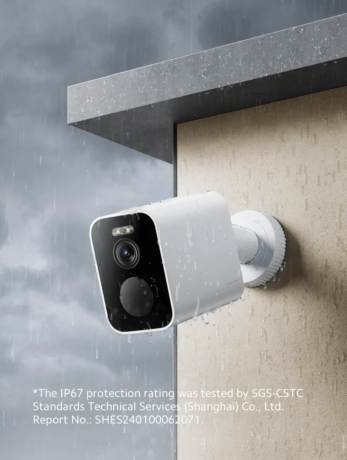 Xiaomi BW500 Outdoor Camera 2.5K HD Night Vision 10m Color AI Security IP67 Waterproof Long Battery Life Smart Home Surveillance