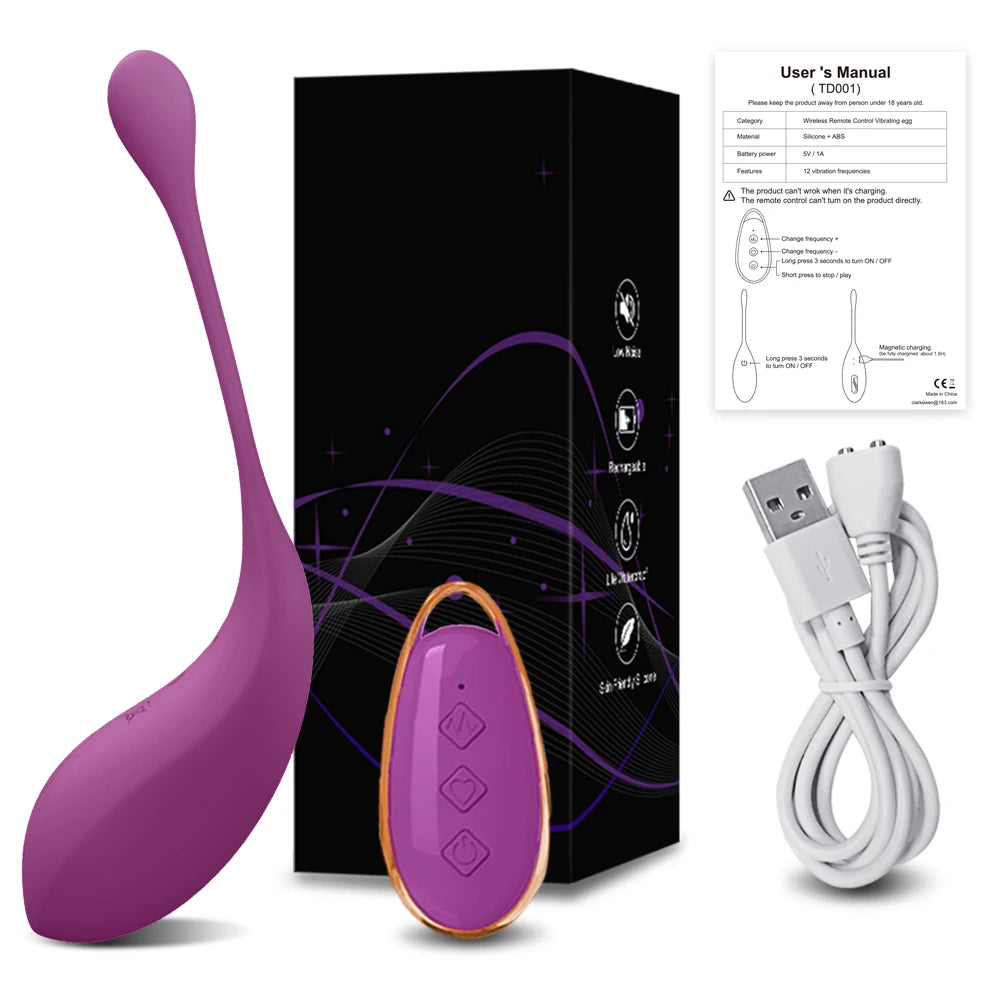 10 Modes Wearable Vibrating Egg Remote Control Vaginal Massage Clit Stimulator Female Masturbation Adult Sex Toys for Women