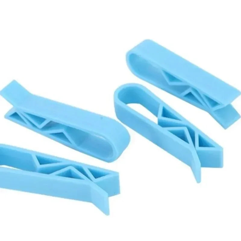 10Pcs Waste Basket Can Fixation Clip Kitchen Bathroom Organizer Household Storage Clamp Clip Garbage Bin Clip Sealing Tools New