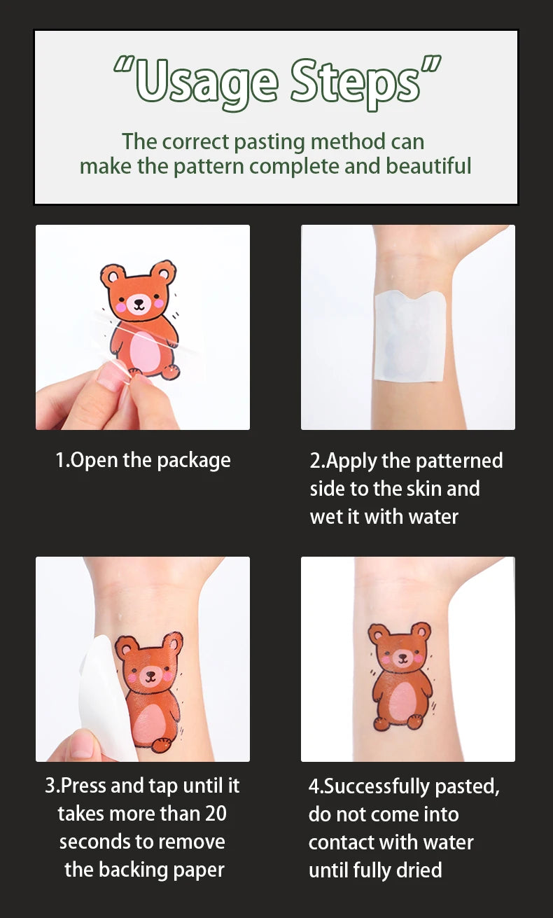 Butterfly and Rose Waterproof Temporary Tattoo for Arm and Leg, Long-Lasting, Realistic Fake Tattoo for Men and Women