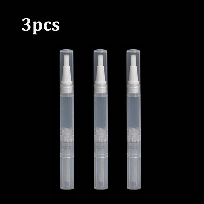 1/2/3/5pcs Empty Twist Pen Nail Oil Pen Cuticle Revitalizer Treatment Manicure Soften Pen Nail Cuticle Oil Pen Nail Art Tool