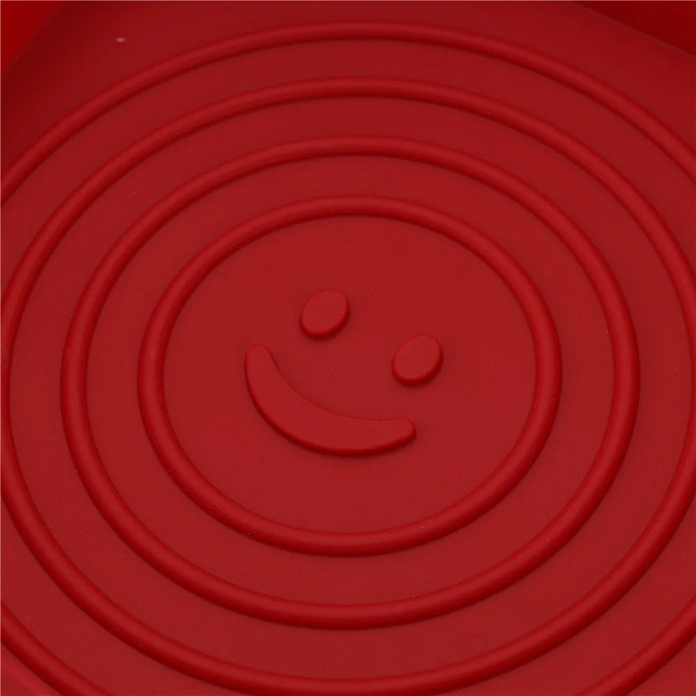 1PC Air Fryer Oven Baking Tray Reusable Silicone Tray Fried Chicken Pizza Mat Square Oilless Silicone Pan Air Fryer Accessories