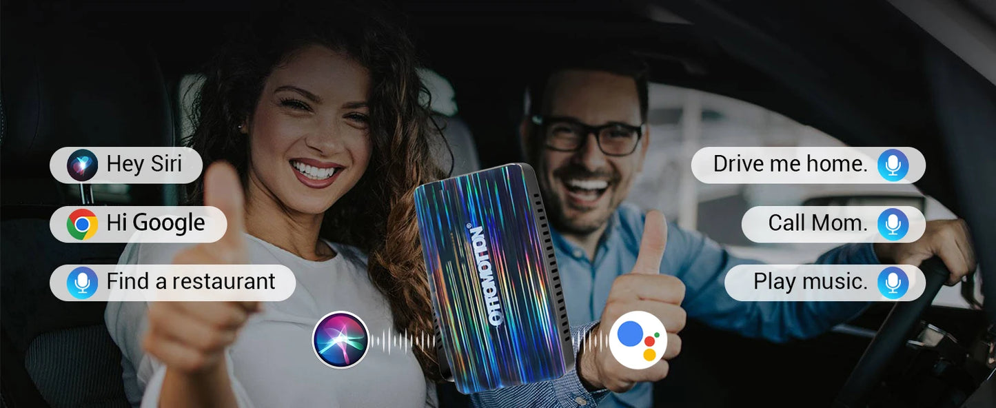 OTTOMOTION Play2 Video Pro Wireless CarPlay Android Auto Adapter Built in Youtube Netflix IPTV Video Box for Car Accessories
