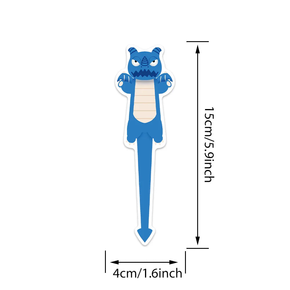 30pcs Funny Cute Cartoon Animals Paper Bookmarks For Library Office Students Readers Book Journal Page Marker